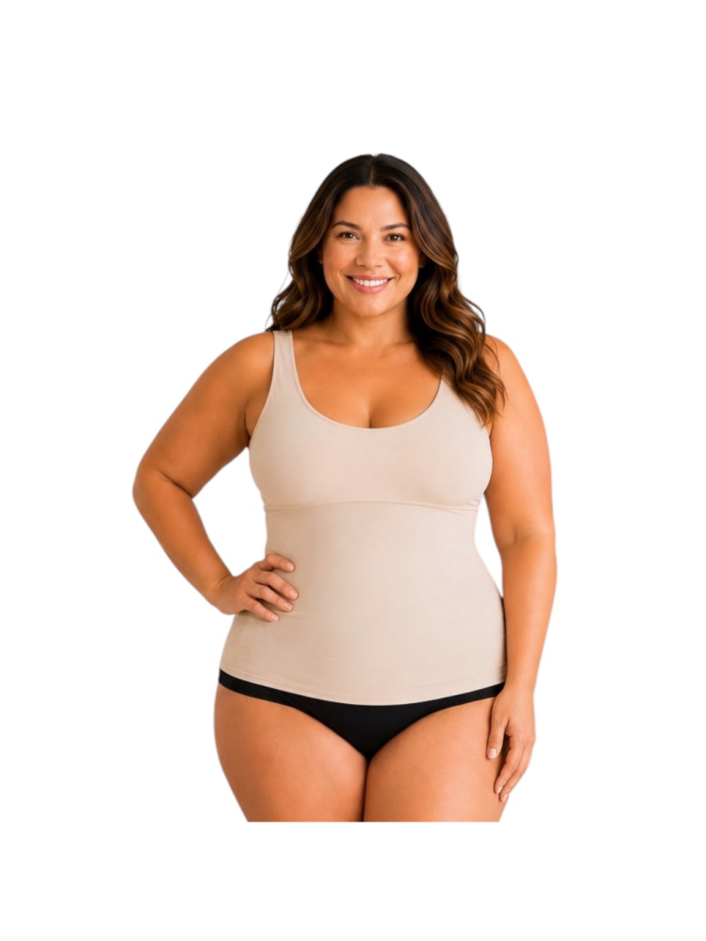 SPANX by Sara Blakely Nude Shapewear Shaping Cami Tank Top Plus Size 3X